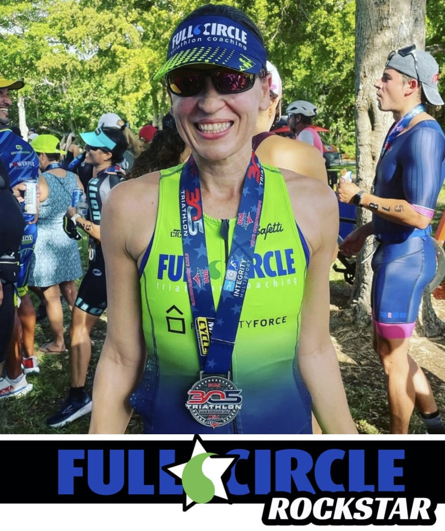 Beginner Triathlete Rockstar:  Nicole Fuentes
