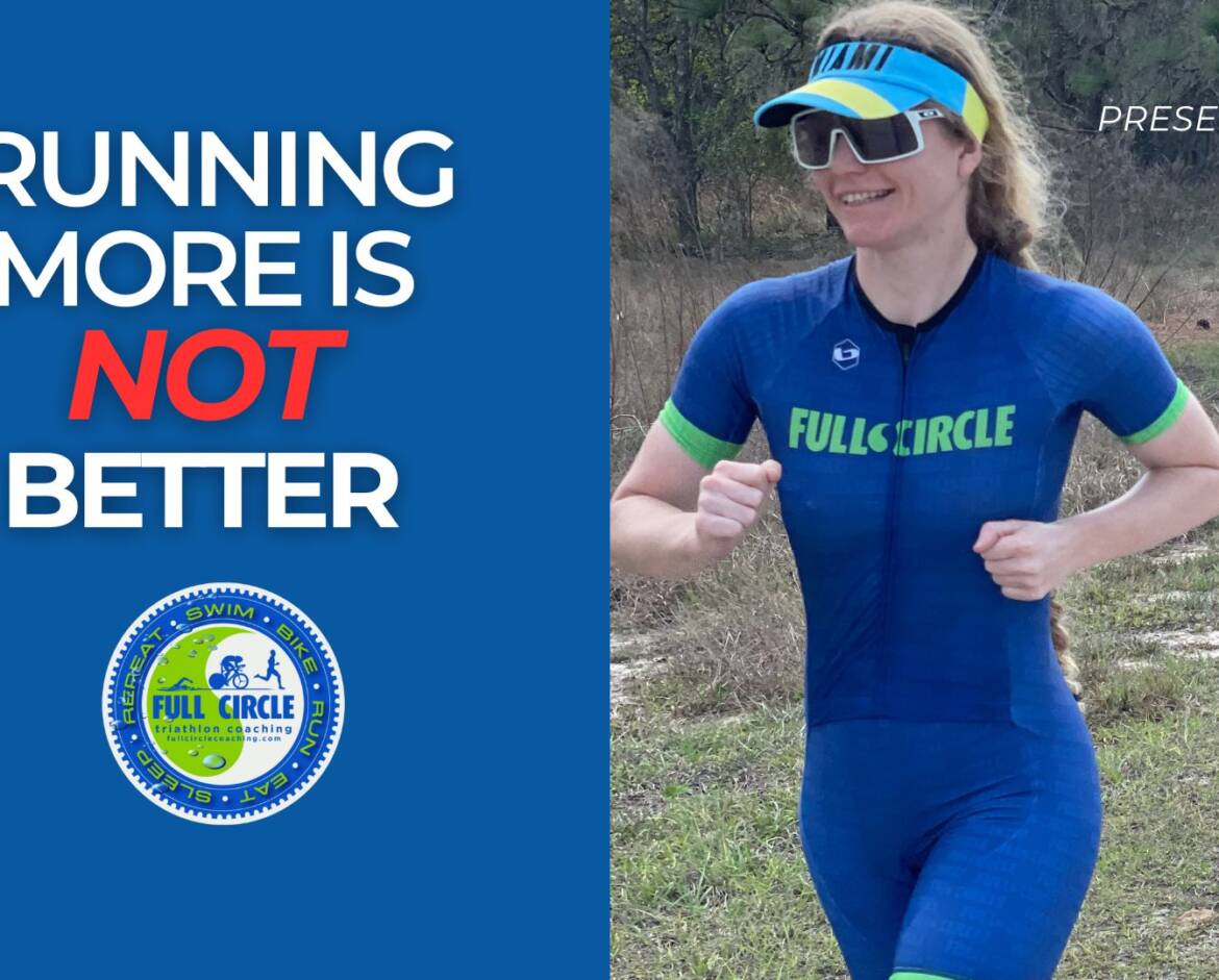 Running More is NOT Better!