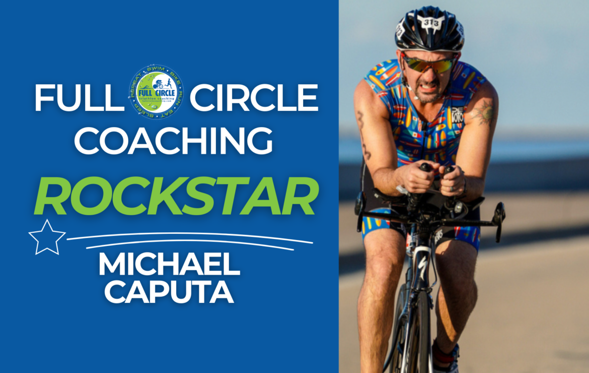 Rockstar Triathlete Michael Caputa Takes 1st Place