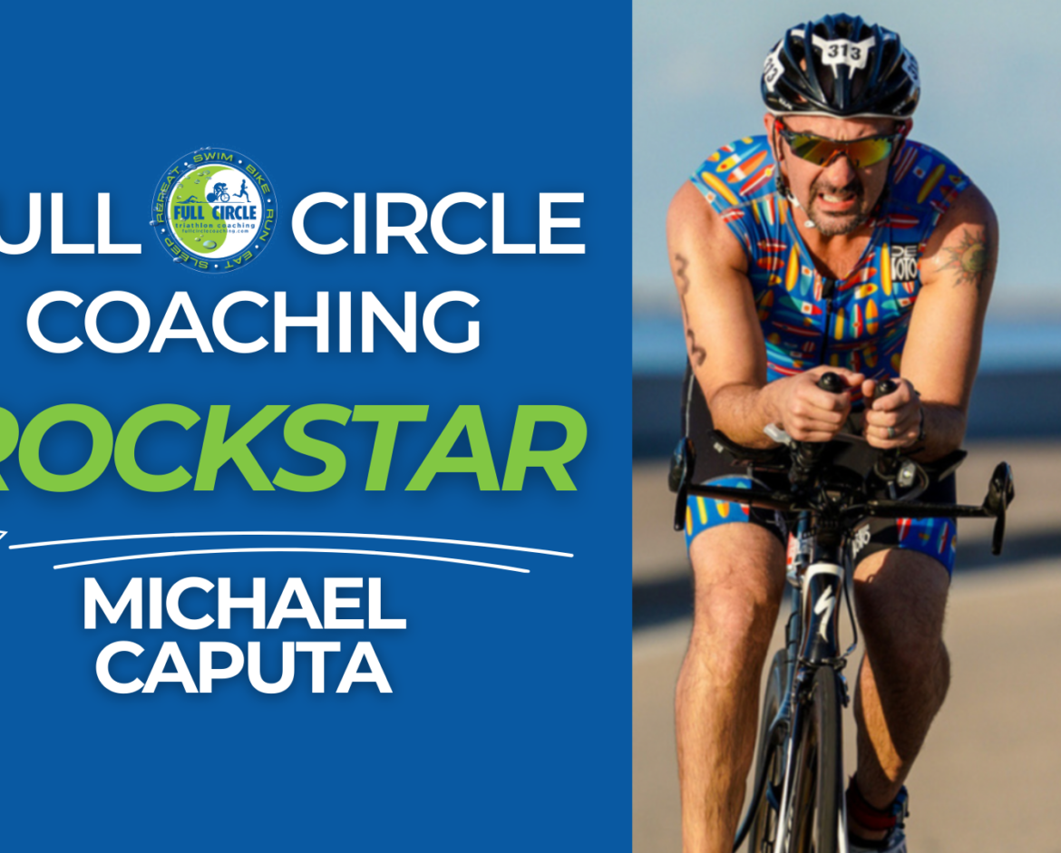 Rockstar Triathlete Michael Caputa Takes 1st Place