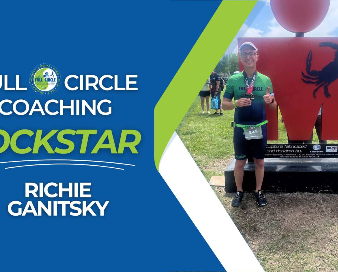From 6:15 to 5:57: Richie’s Half-Ironman Breakthrough