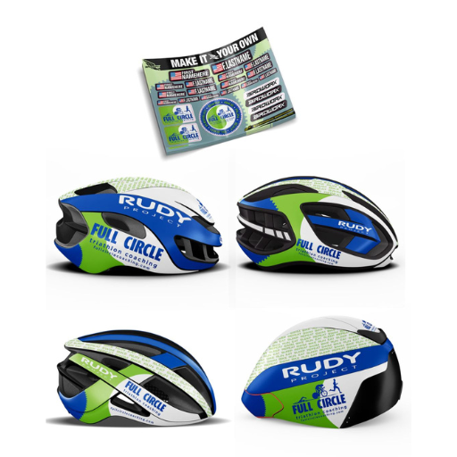 Custom Full Circle Coaching Bike Helment