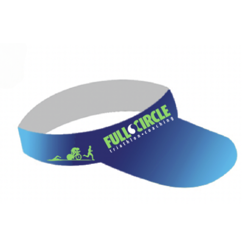 Full Circle Coaching branded running visor