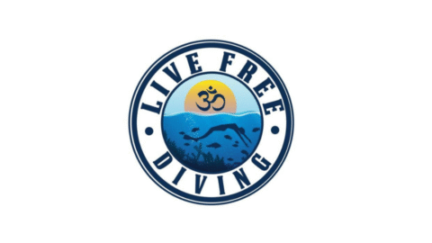Live Free Diving Training Logo